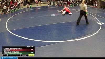 111 lbs Cons. Round 2 - Tiernan Maguire, Top Of The Rock Wrestling Club vs Lincoln Huntington, Cleveland