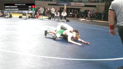 126 lbs Round Of 16 - Owen Salvato, Eastside vs Austin Stiltner, Summerville