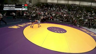 6A 170 lbs Semifinal - Gabriela Galvez, Layton vs Claire Bartlome, Herriman