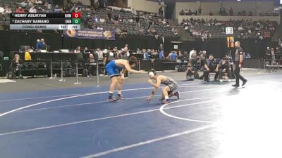 120 lbs Consolation - Henry Aslikyan, Birmingham (LA) vs Zachary Samano, Chino (SS)