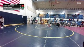 115B 3rd Place Match - Jaycee Reinhardt, Lockwood vs Tessie Conley, Lockwood