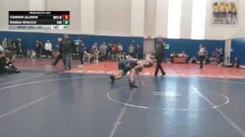 157 lbs Cons. Round 1 - Connor Allison, Mount St Joes vs Roman Ritacco, Kinnelon
