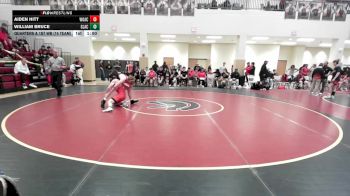126 lbs Quarters & 1st Wb (16 Team) - Aiden Hitt, Woodward Academy vs William Bruce, Glynn Academy