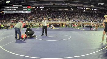 D3-215 lbs Cons. Round 2 - Kyhis Malone, Corunna vs Evan Davidhizar, Constantine