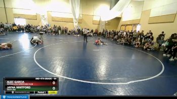 54 lbs Quarterfinal - Jayna Whitford, Westlake vs Alec Garcia, Payson Lion Wrestling Club