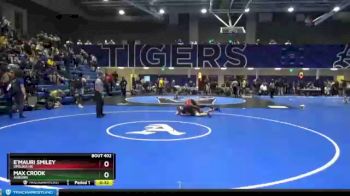 220 lbs Cons. Round 2 - E`mauri Smiley, Opelika Hs vs Max Crook, Auburn