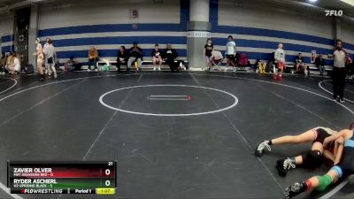 88 lbs Round 4 (8 Team) - Ryder Ascherl, U2 Uprising Black vs Zavier Olver, Mat Assassins Red