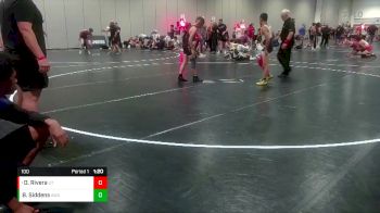 100 lbs Round 3 - Daviel Rivera, US Territory vs Bryce Siddens, ATT/Mocco Wrestling Academy