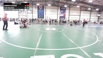 132 lbs Consi Of 32 #1 - Dominck Durham, LA vs Cian Sullivan, MA