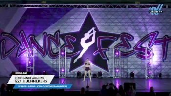 Starz Dance Academy - Izzy Huennekens [2025 Junior - Solo - Contemporary/Lyrical Day] 2025 DanceFest Grand Nationals