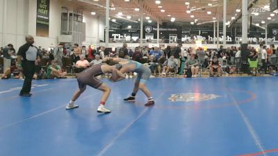 134 lbs Rr Rnd 1 - Matt Velez, Phillipsburg - HSC vs Jack Baron, Grit Mat Club Blue - HSC