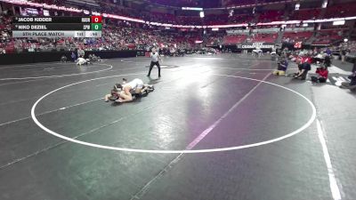 175 lbs 5th Place Match - Jacob Kidder, Hartford Union vs Niko DeZiel, Sun Prairie West
