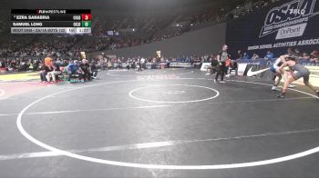 2A/1A Boys 132 Quarterfinal - Samuel Long, Oakland Boys vs Ezra Sanabria, Culver Boys