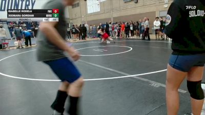 160-170 lbs Round 1 - Isabelle Rodela, Peninsula Wrestling Club vs Xiomara Gordian, Hood River Valley High School