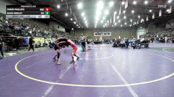 132 lbs Cons. Round 5 - Chris Phillips, Baylor vs Nash Neeley, Deer Creek