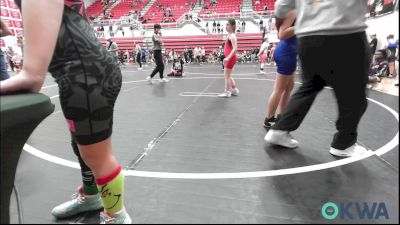 130 lbs Rr Rnd 4 - Katie Burrows, Lexington Wrestling Club vs Jayci Thompson, Little Axe Takedown Club