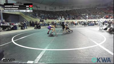 76 lbs Consolation - AnTerryo Banner, Hurricane Wrestling Academy vs Daxton Stewart, Vian Wrestling Club