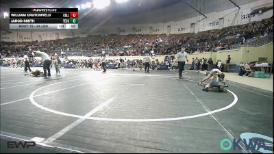 64 lbs Consi Of 8 #1 - William Crutchfield, Collinsville Cardinal Youth Wrestling vs Jarod Smith, Tecumseh Youth Wrestling