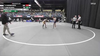 133 lbs Cons. Round 3 - Lane Scorpil, William Penn vs 10 Adonis Boyd, Cumberlands