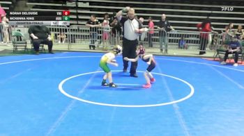 45 lbs Quarterfinal - Norah DeLouise, Vineland vs Mckenna King, Audubon