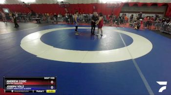 220 lbs Champ. Round 1 - Andrew Cosic, Red Hot Wresting vs Joseph Volz, Askren Wrestling Academy