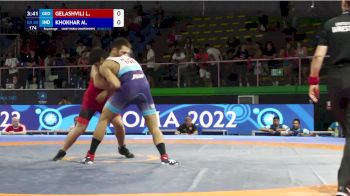 80 kg Repechage #2 - Luka Gelashvili, Georgia vs Mohit Khokhar, India