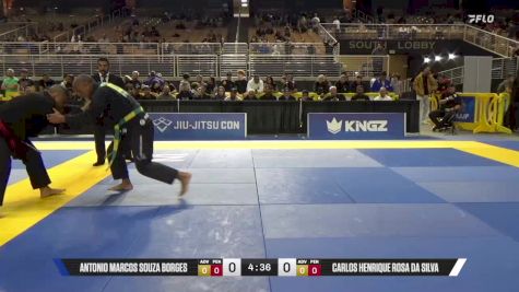 Carlos Henrique Rosa Da Silva vs Antonio Marcos Souza Borges 2025 Pan Jiu Jitsu IBJJF Championship