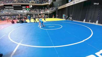 5A 126 lbs Champ. Round 1 - Allie Salas, Mission Veterans Memorial vs Eyana Fisher, Frisco Lebanon Trail