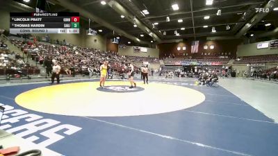 2A 190 lbs Cons. Round 2 - Lincoln Pratt, Gunnison Valley vs Thomas Hardin, San Juan