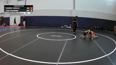 65 lbs Champ. Round 1 - Gabriel Tantillo, Warrior Trained Wrestling vs Jose Gutierrez, All American Wrestling Club