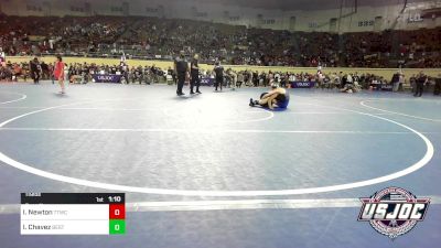 119 lbs Round Of 32 - Isaac Newton, Team Tulsa Wrestling Club vs Izayiah Chavez, Best Trained