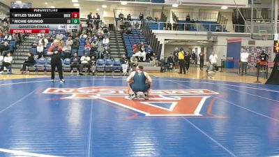 174 lbs Quarterfinal - Myles Takats, Bucknell vs Richie Grungo, Lehigh