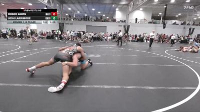 215 lbs Round 1 (6 Team) - Rosco Lewis, Mat Assassins Black vs Josh Larrimore, Grit Mat Club Red