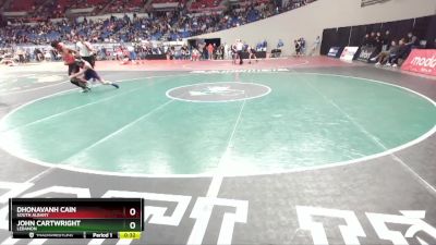 5A-132 lbs Cons. Round 1 - John Cartwright, Lebanon vs Dhonavanh Cain, South Albany