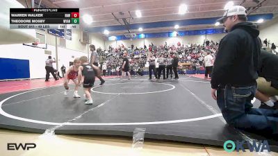 49 lbs Consi Of 8 #2 - Warren Walker, Raw Wrestling Club vs Theodore Mosby, Wyandotte Youth Wrestling