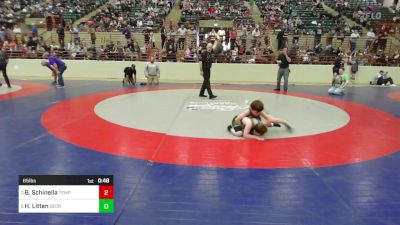 65 lbs Rr Rnd 3 - Barrett Schinella, Temple WREC vs Hunter Litten, Georgia