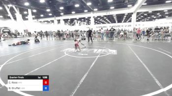 61 lbs Quarterfinal - Cashis Ross, Viper Wrestling vs Brantley Druffel, Lionheart WC