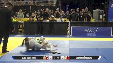 Luísa Corrêa Povoas vs Olivia Grace Bhoge 2025 Pan Kids Jiu-Jitsu IBJJF Championship