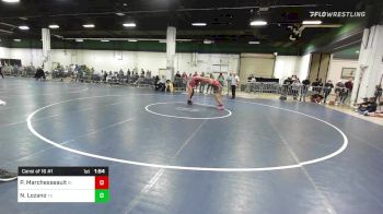 182 lbs Consi Of 16 #1 - Preston Marchesseault, RI vs Nico Lozano, TX