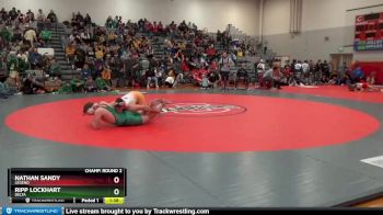 215 lbs Champ. Round 2 - Nathan Sandy, Legend vs Ripp Lockhart, Delta