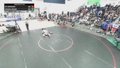 120 lbs Cons. Round 1 - Joshua Heard, Chaparral High School vs Eli Marquez, Unattached