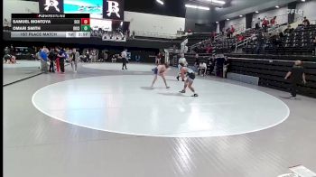 141 lbs 3rd Place Match - Jeremiah Brown, Southeast Community College vs Timothy Murabito, Texas Wesleyan