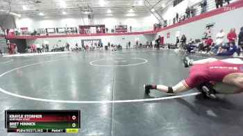 141 lbs Cons. Round 4 - Krayle Stormer, Northern State vs Bret Minnick, Tiffin