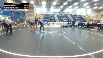 215 lbs Round 4 (8 Team) - Matthew Spradley, Socs vs Anthony Wright, Greasers