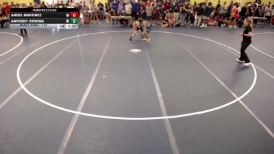 113 lbs Cons. Round 2 - Angel Martinez, WI vs Anthony Strong, WI