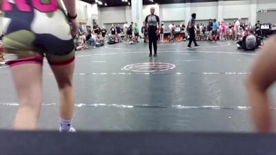 128 lbs Round 3 (10 Team) - Mollie Blades, Backyard Brawlers Pink vs Audrey Naughton, NC Girls Wrestling Club