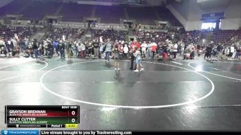 71 lbs Champ. Round 1 - Grayson Brennan, Black Fox Wrestling Academy vs Sully Cutter, Black Fox Wrestling Academy