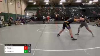 182 lbs Semifinal - Logan Glasgo, Bellevue West High School vs Kaden Lyons, York High School