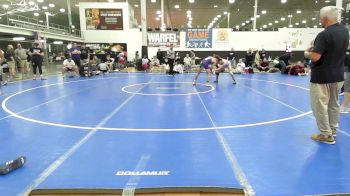 115 lbs Semifinal - Zane Crouse, Team Nauman Wrestling Club Silver Fox vs Dominick Morrison, Team Shutt Tyler Cook