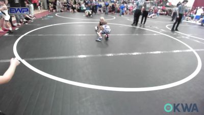 43 lbs Rr Rnd 2 - Brady Wood, Husky Wrestling Club vs Jack Allen, Ponca City Wildcat Wrestling